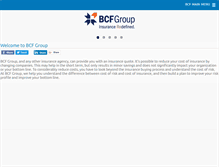 Tablet Screenshot of bcfgroup.net